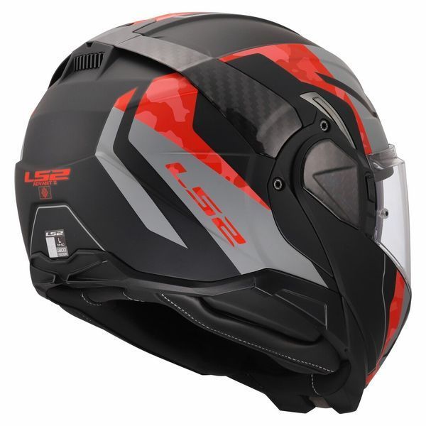Мотошолом LS2 FF910 Advant 2 Glide Black Grey Red L 569102431L фото