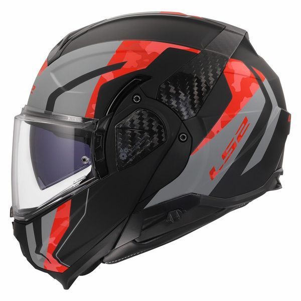 Мотошолом LS2 FF910 Advant 2 Glide Black Grey Red L 569102431L фото