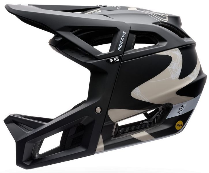 Шолом FOX PROFRAME RS Helmet - DIFFUSE [Black], M 39549-001-M фото