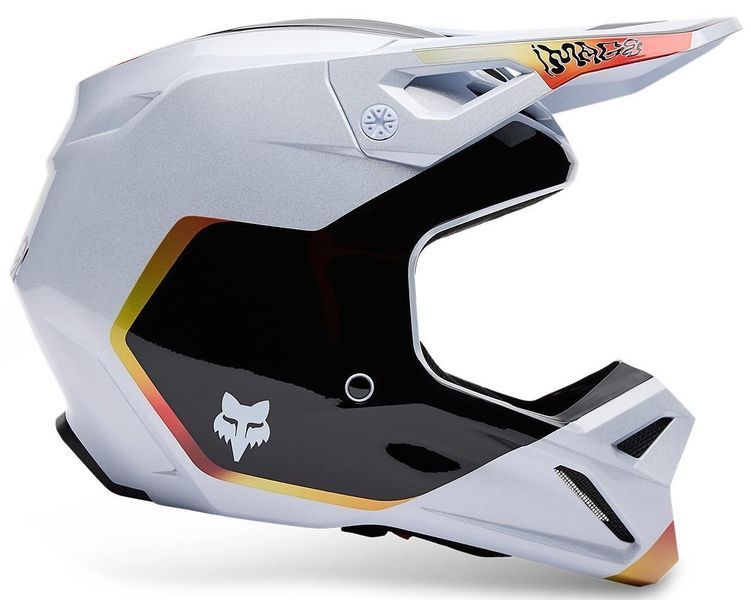 Шолом FOX V1 Helmet - HELLO FUTURE [White], XXL 33530-008-2X фото
