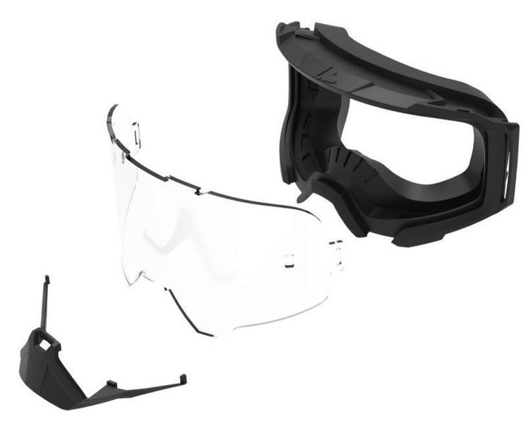 Очки LEATT Velocity 5.5 Enduro Goggle [Stone], Dual Clear Lens 8024070310 фото
