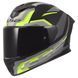 Мотошолом LS2 FF820 Rapid 3 Hyper Black Hi-Vis Yellow L 168200853L фото 1