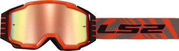 Окуляри LS2 Charger Goggle Red with Iridium Visor 7202011032 фото