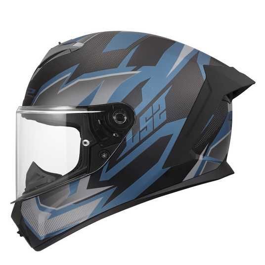 Купити Мотошолом LS2 FF820 Rapid 3 Xtrem Black Blue Petrol L в