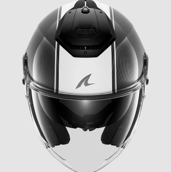Мотошолом SHARK RS Jet Carbon Skin Carbon White Black S HE8200EDWKS фото