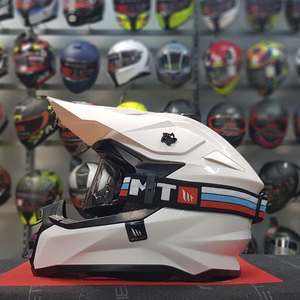 Мотоочки MT Goggles Mx Evo Infinity White 000003835 фото
