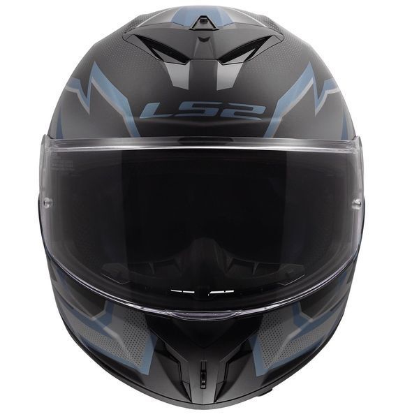 Мотошлем LS2 FF820 Rapid 3 Xtrem Black Blue Petrol XXL 168201129XXL фото