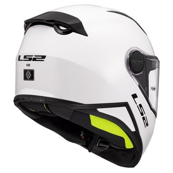 Шлем LS2 FF812 Kid Solid White (S) 168121002S фото