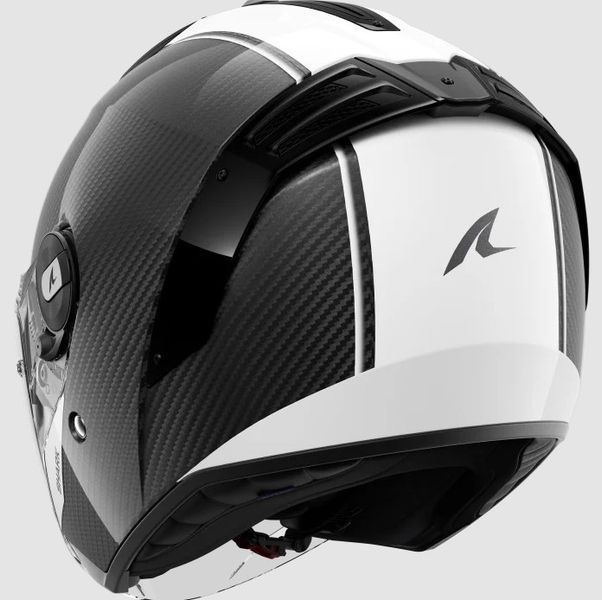 Мотошолом SHARK RS Jet Carbon Skin Carbon White Black S HE8200EDWKS фото