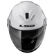 Шолом LS2 OF570 Verso Single Mono Gloss White XS XS 305701002XS фото 4