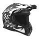 Мотошлем LS2 MX708 FAST II GROTESK MATT BLACK GREY-06 S 467082307S фото 4