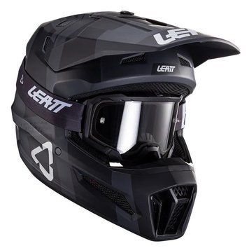 Шлем LEATT Helmet Moto 3.5 + Goggle [Black], XS 1024060360 фото