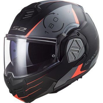 Шлем LS2 FF906 Advant Codex Matt Black Titanium L 569063111L фото