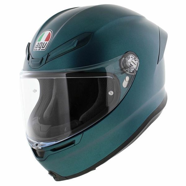 Мотошолом AGV K6 Petrolio matt blue S 804081 фото