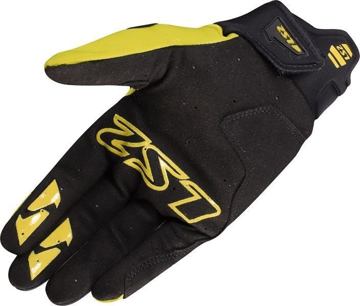 Моторукавиці LS2 HIKER MAN GLOVES HIV YELLOW S 70220S0154S фото