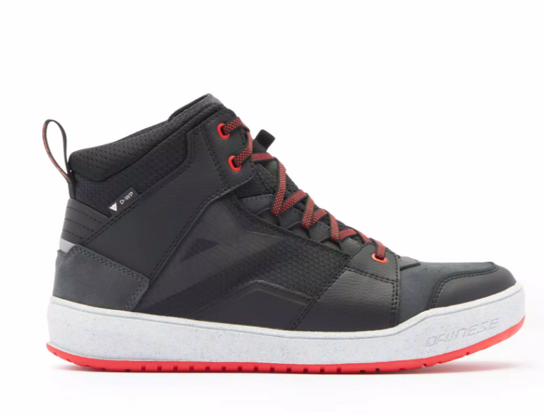 Моточеревики Dainese SUBURB D-WP Black White Red Lava 2017700010A6642 фото