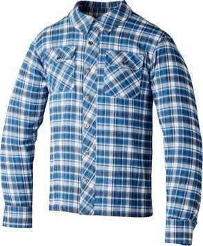 Мото сорочка RST Lumberjack Reinforced CE Aramid Fibre Jacket - Blue / Grey Check (M) 102115BLU-42 фото