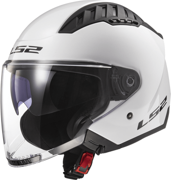 Шлем LS2 OF600 Copter 2 Gloss White S 366001002S фото