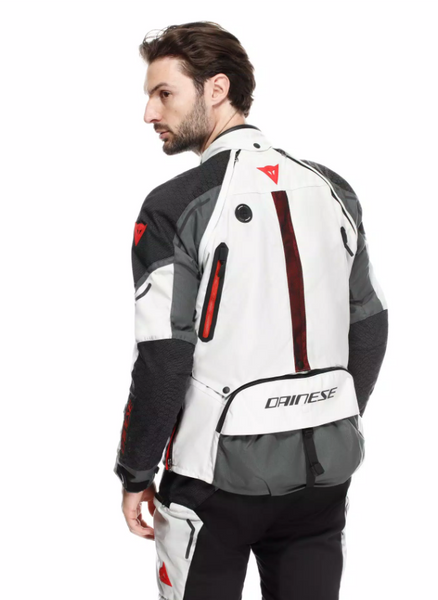 Мотокуртка Dainese SUPER ADVENTURE ABSOLUTESHELL JACKET GLACIER-GREY IRON-GATE RED 54 201650001229J54 фото