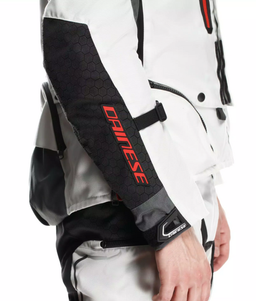 Мотокуртка Dainese SUPER ADVENTURE ABSOLUTESHELL JACKET GLACIER-GREY IRON-GATE RED 54 201650001229J54 фото
