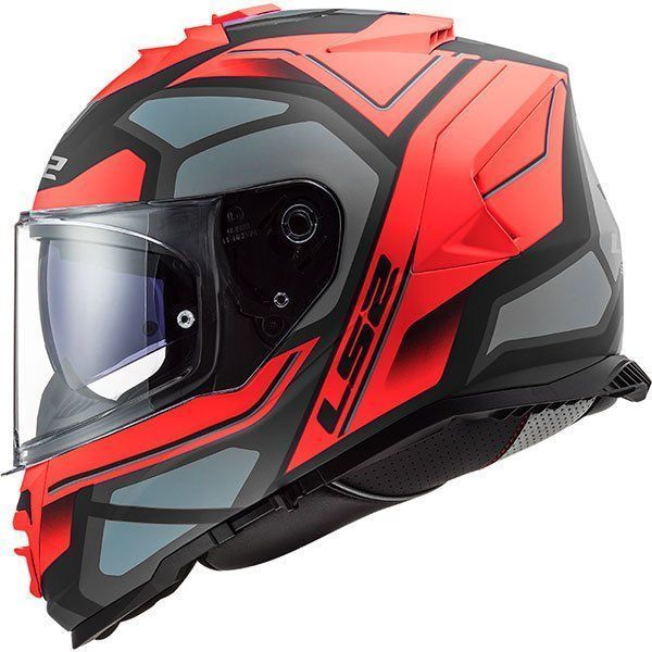 Шолом LS2 FF800 Storm Faster Matt Red Titanium XL 108002232XL фото