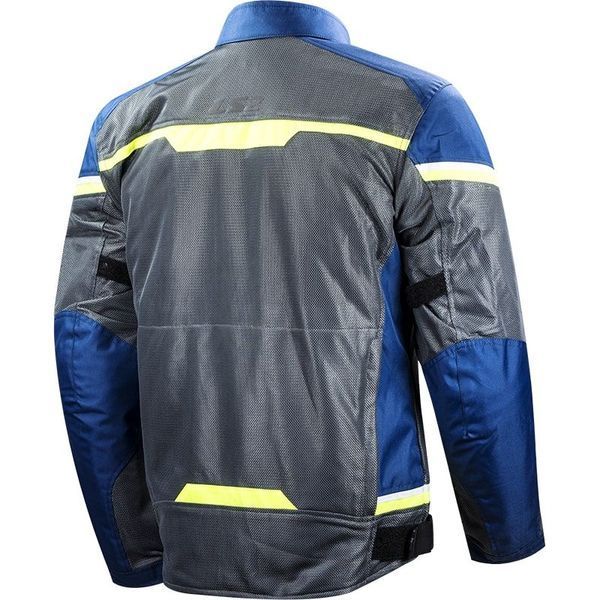 Куртка LS2 Riva Man Jacket Blue Dark Grey Hi-Vis Yellow 64100S0126L фото