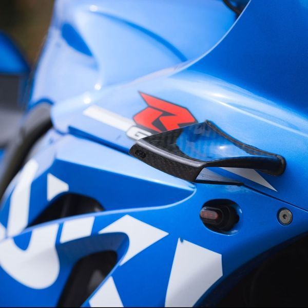 Oxford Carbon Aero Wings Gloss Black OX450 фото