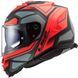 Шолом LS2 FF800 Storm Faster Matt Red Titanium XL 108002232XL фото 2