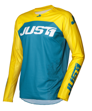 Джерси Just1 J-Force Terra Jersey Blue - Yellow (M) 695002001500104 фото