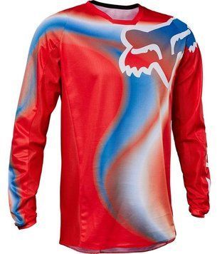 Джерси FOX 180 Jersey - TOXSYK [Flo Red], M 29611-110-M фото