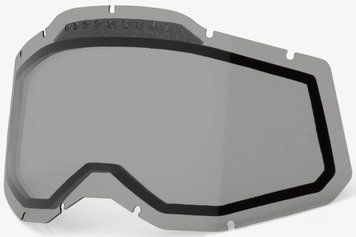 Лінза 100% RC2/AC2/ST2 (Gen.2) Dual Vented Lens [Smoke], Dual Grey Lens 59082-00002 фото
