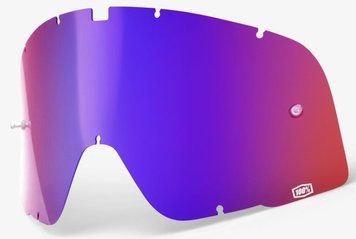 Лінза 100% BARSTOW Lens [Mirror Red], Mirror Blue Lens 59001-00001 фото