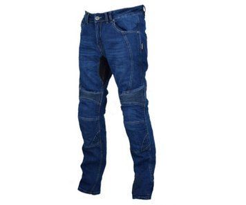 Мотоджинси Leoshi Faster Jeans Blue з наколінниками, кевлар 30 000003688_1 фото