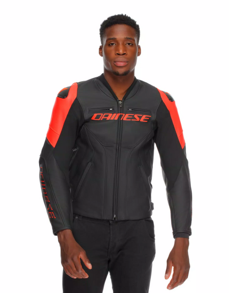 Мотокуртка Dainese RACING 5 Leather Black Red 2015300031P7552 фото