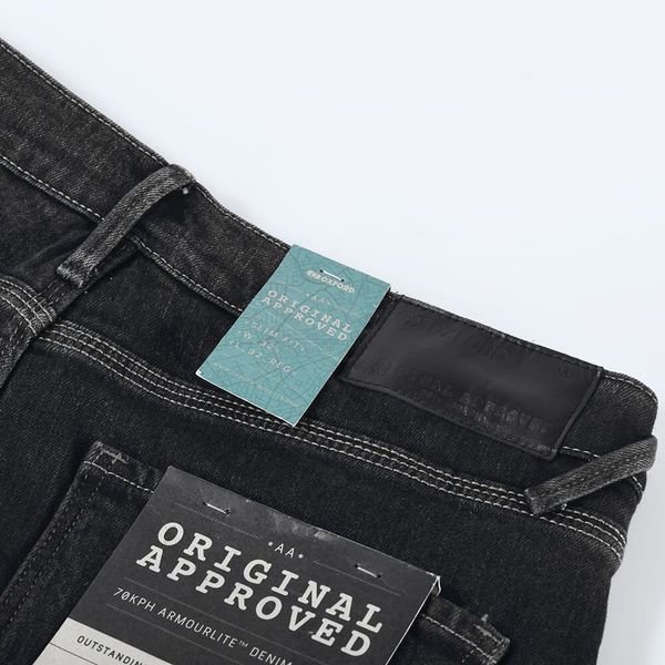 Мотоджинсы Oxford Jean Slim MS Black 36, Краткие DM199201S36 фото