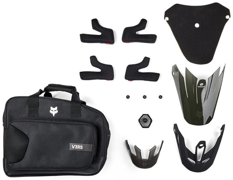 Шлем FOX V3 RS Helmet - MATTE [Black], XXL 31361-255-2X фото