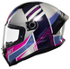 Мотошлем MT STINGER 2 Tron C8 Gloss Pink L 13343802816 фото 2