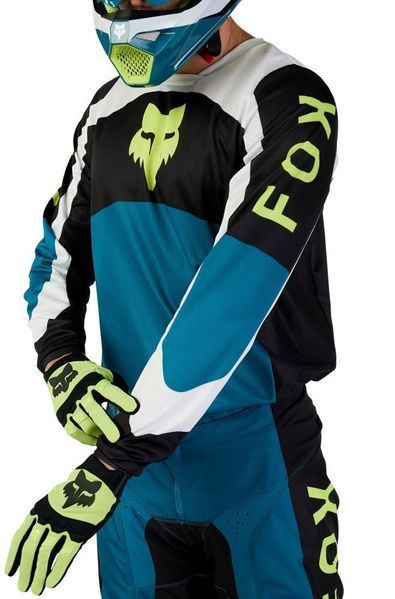 Джерси FOX 180 Jersey - NITRO [Maui Blue], XXL 31274-551-2X фото