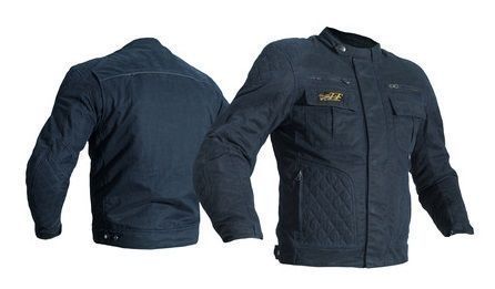 Куртка RST IOM TT Classic III Short CE Jacket Waxed Cotton Navy (L) 1020880344 фото