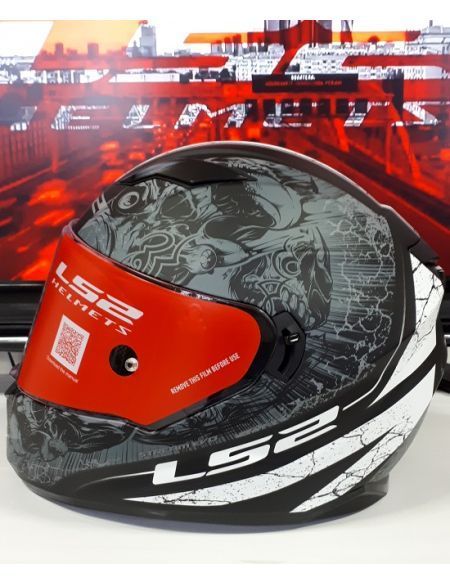 Мотошолом LS2 FF320 STREAM EVO THRONE MATT TITANIUM 103205407XL фото