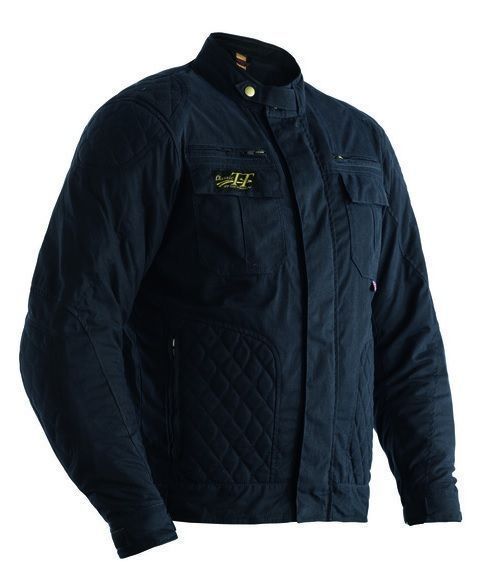 Куртка RST IOM TT Classic III Short CE Jacket Waxed Cotton Navy (L) 1020880344 фото