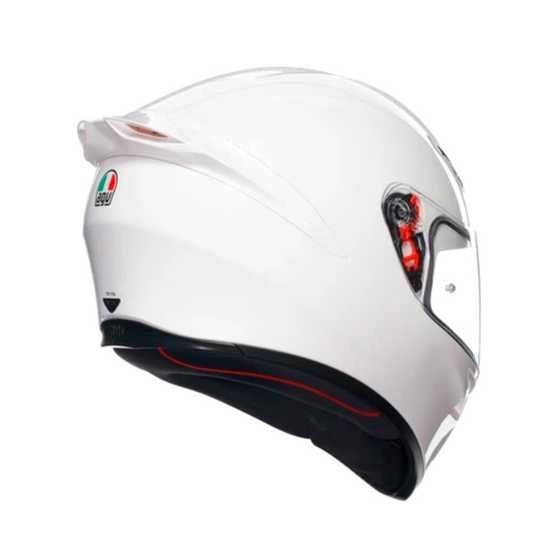AGV K1 ホワイト　Mサイズ Купить Мотошлем AGV K1 S Gloss White E2206 S 2118394001 028S в