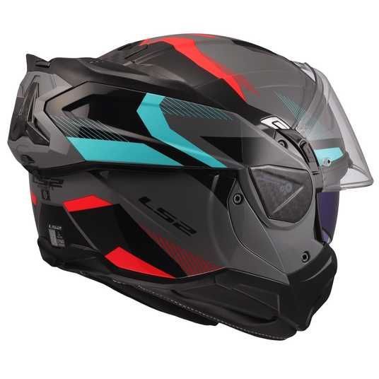 Купить Мотошлем LS2 FF910 Advant 2 Triple Nardo Grey Blue Red (XS