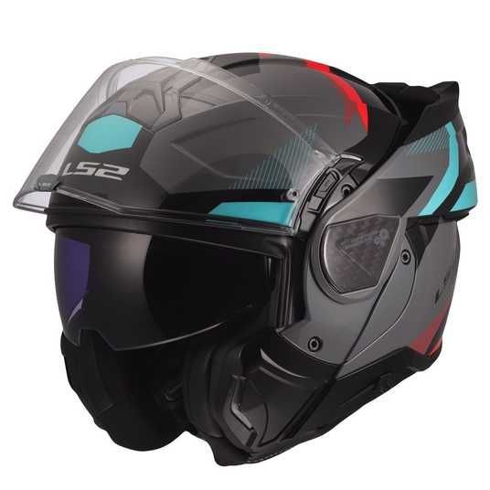 Купить Мотошлем LS2 FF910 Advant 2 Triple Nardo Grey Blue Red (XS