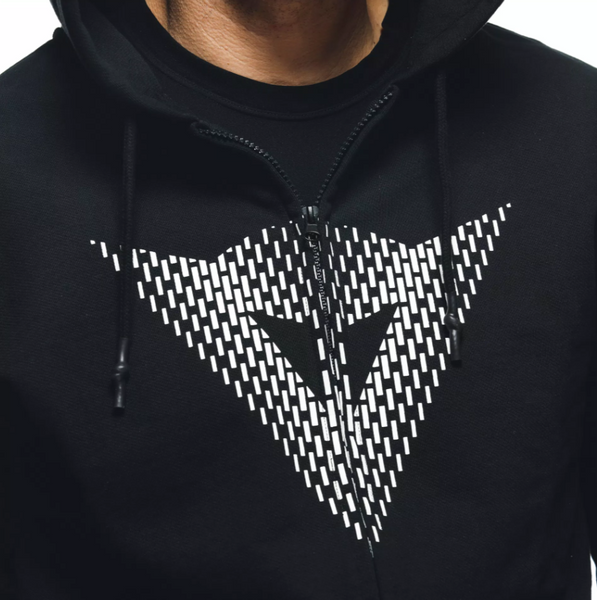 Толстовка DAINESE HOODIE LOGO Black/White XS 201896884622XS фото