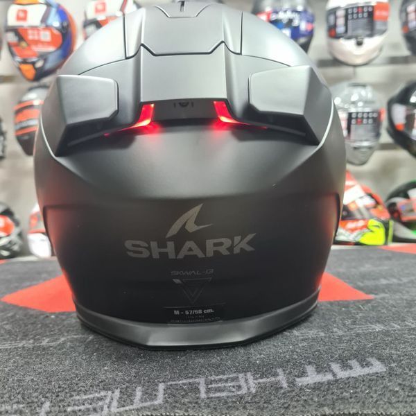 Мотошлем SHARK SKWAL i3 Blank SP Matt Black S HE0811EKAKS фото