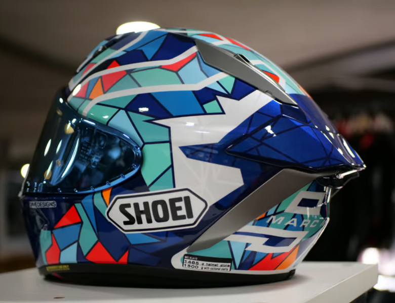 Мотошолом Shoei X-SPR PRO Marquez Barcelona TC-10 L 11 18 903 5 фото