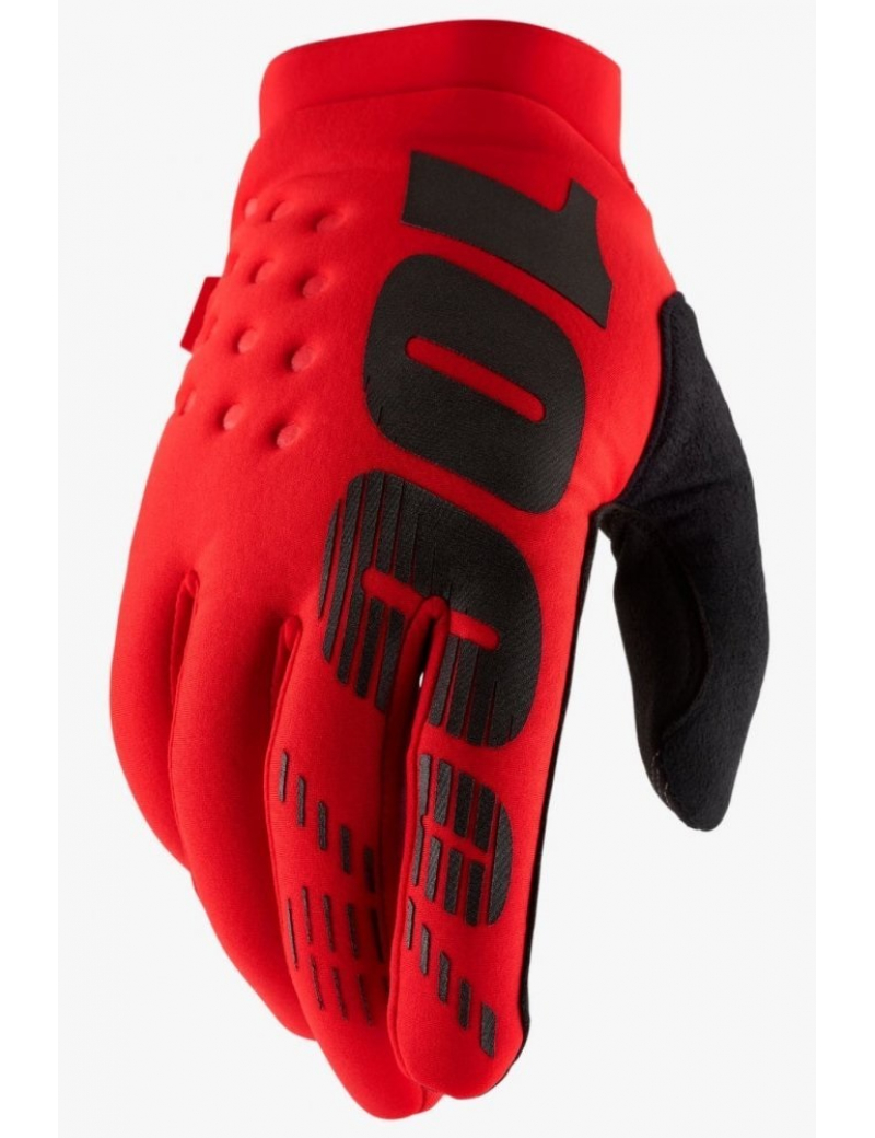 Зимові Перчатки 100% BRISKER Glove [Red]