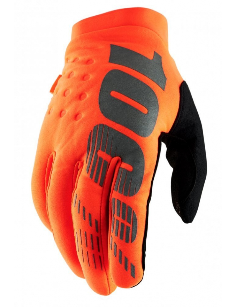 Зимові Перчатки 100% BRISKER Glove [Orange]