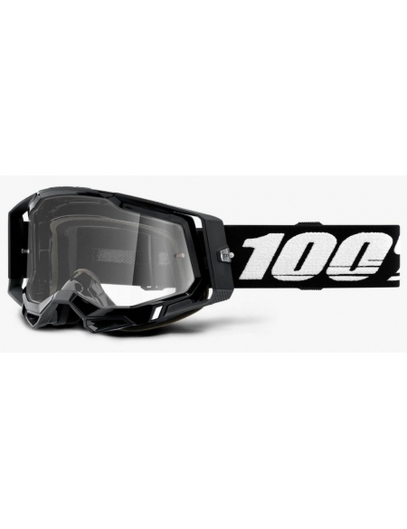 Мото очки 100% RACECRAFT 2 Goggle Black - Clear Lens